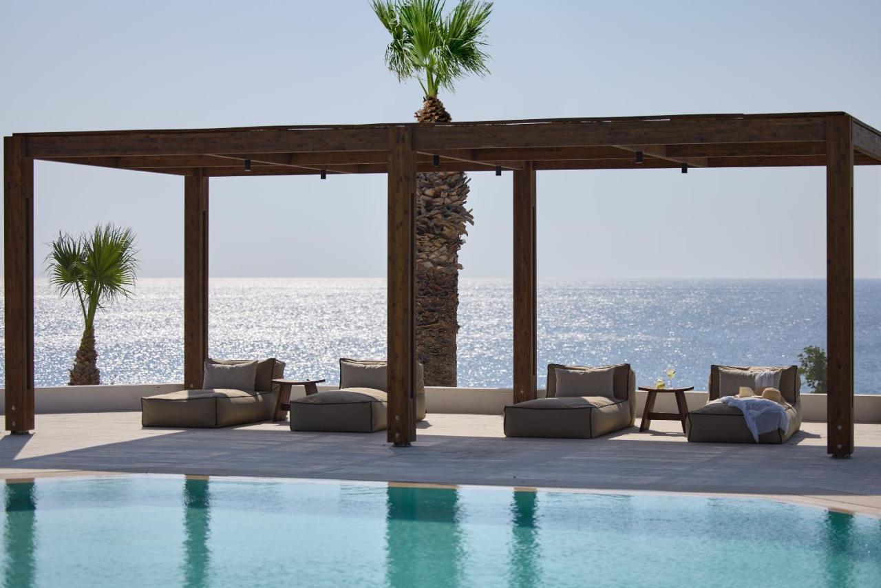 Elissa Adults-Only Lifestyle Beach Resort Kallithéa Dış mekan fotoğraf The pool at the Mykonos Villa