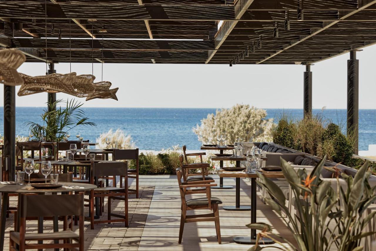 Elissa Adults-Only Lifestyle Beach Resort Kallithéa Dış mekan fotoğraf The restaurant at the Cape